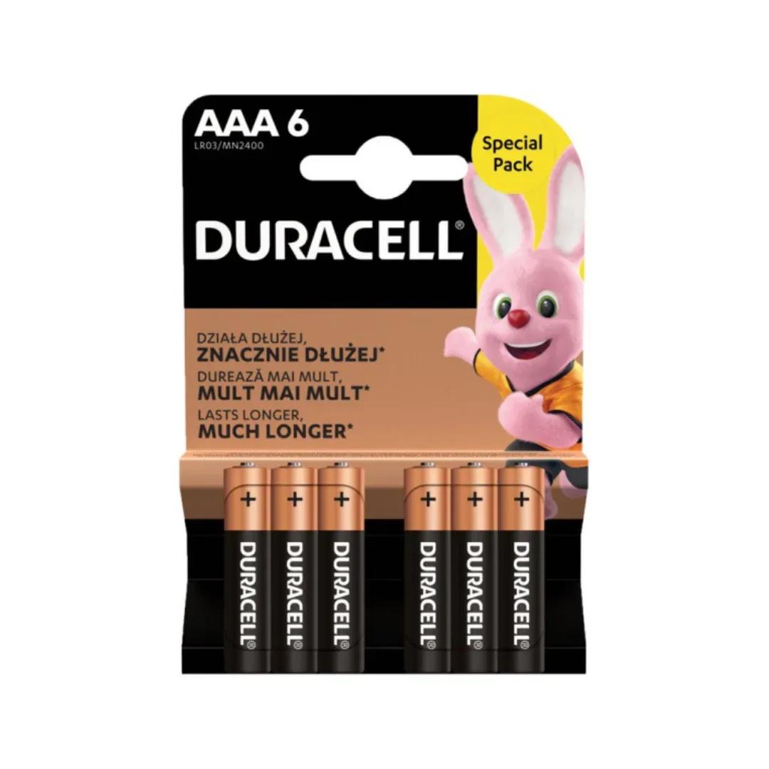 Bateri Duracell BASIC AAA*6