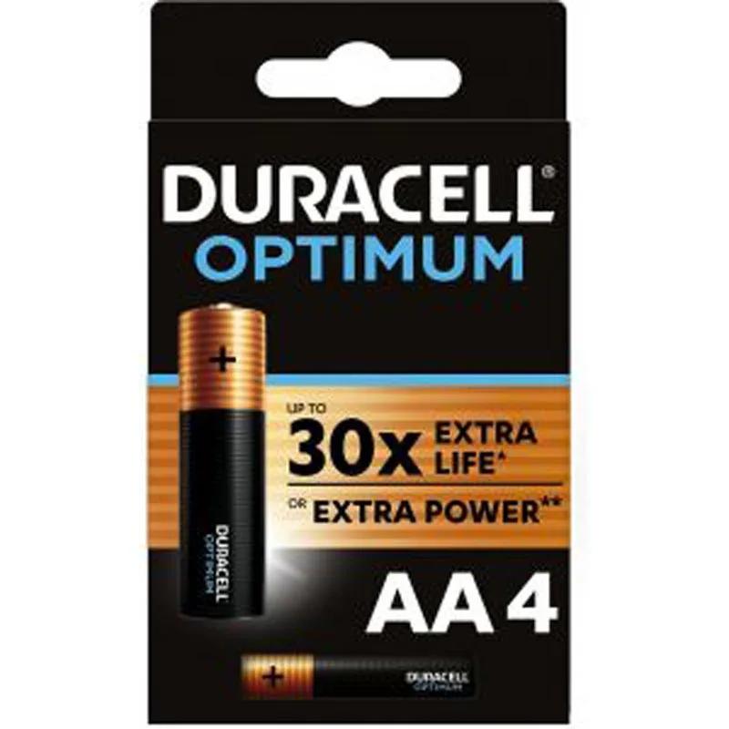 Bateri Duracell Optimum AA*4