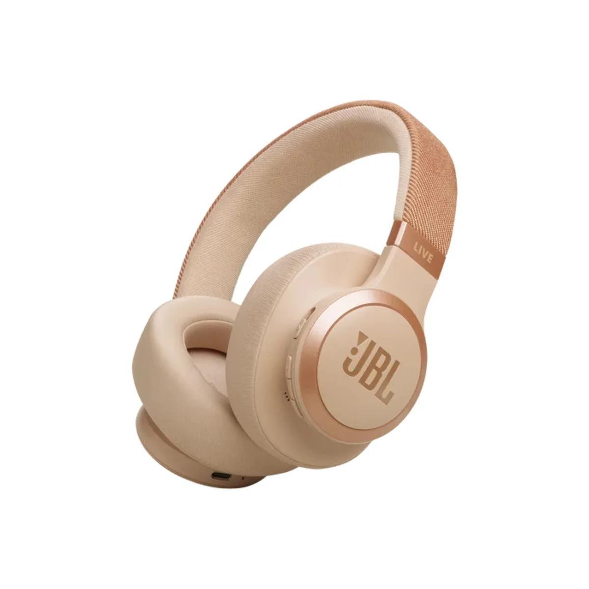 Слушалки от JBL - Live 770NC - златисти