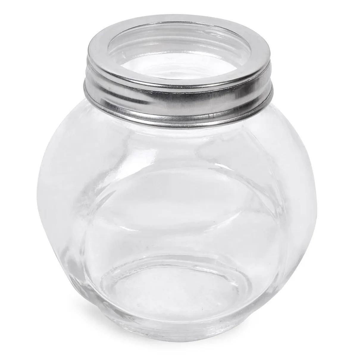 Vazo me kapak metalik 3 cope 200ml