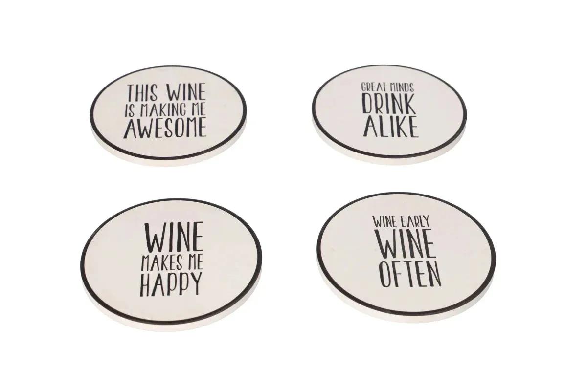 Coaster set / Porcelan