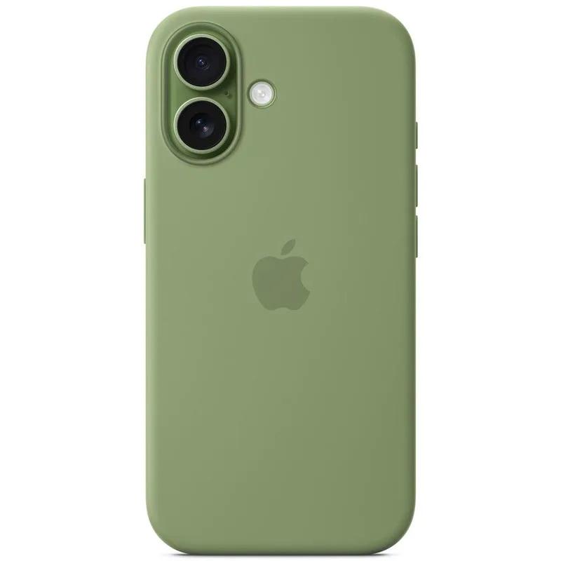 Cover iPhone 17 Silicone MagSafe Light Moss