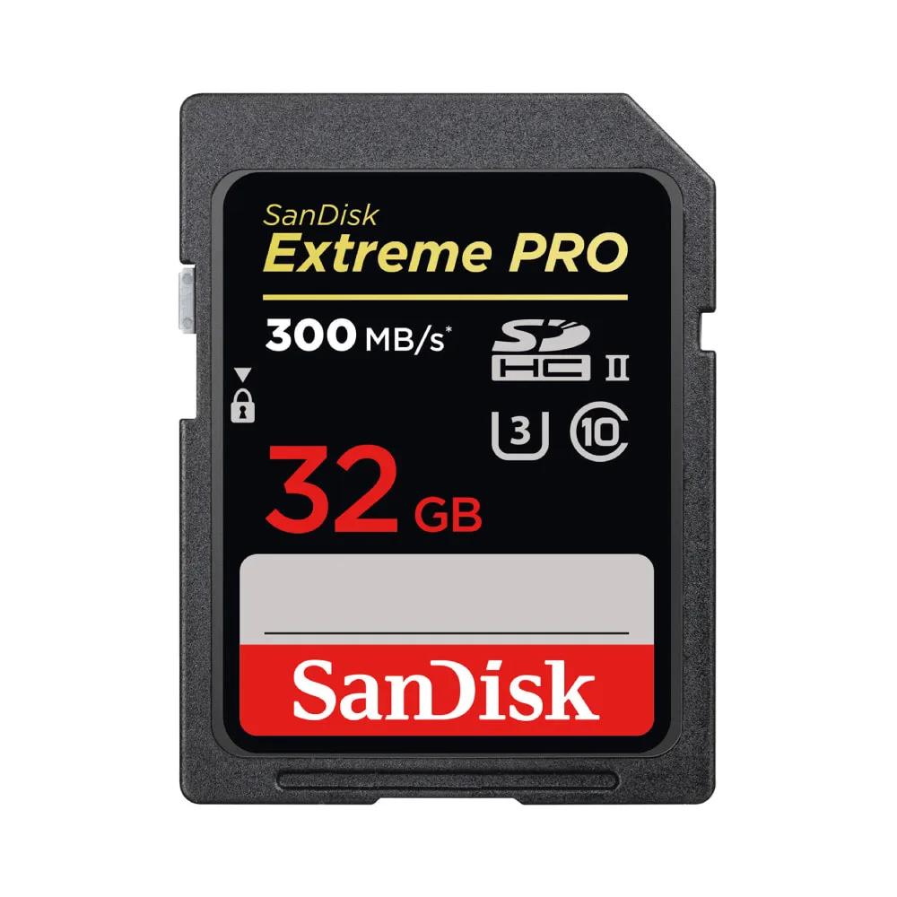 Extreme Pro SDHC 300MB/s UHS-II 32GB