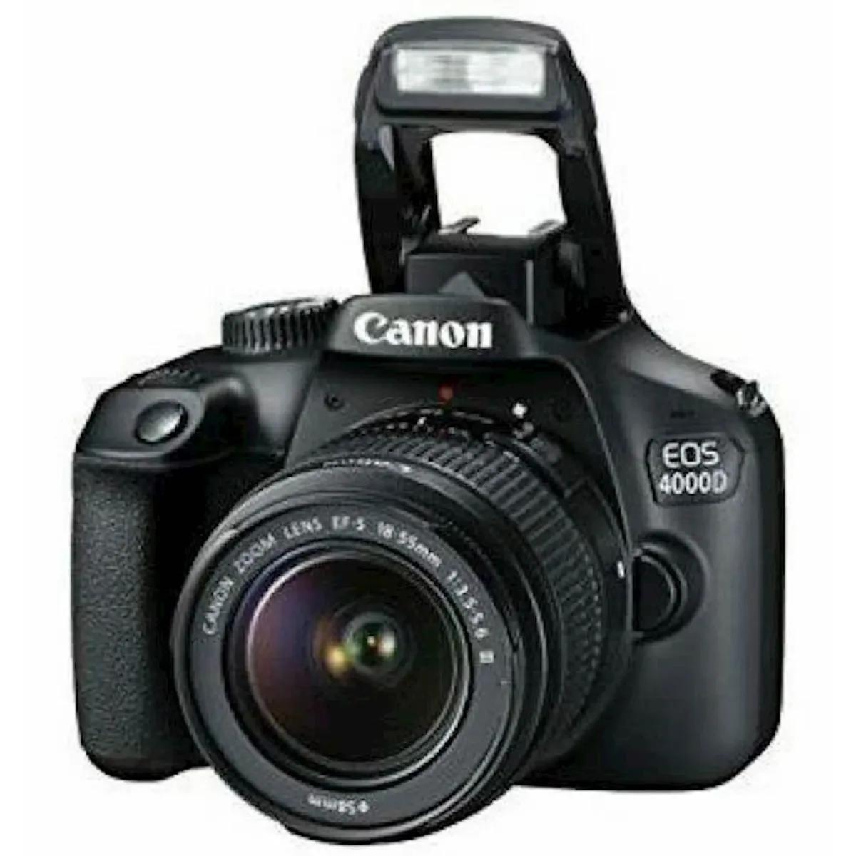 Fotoaparat Canon EOS4000D1855 BK