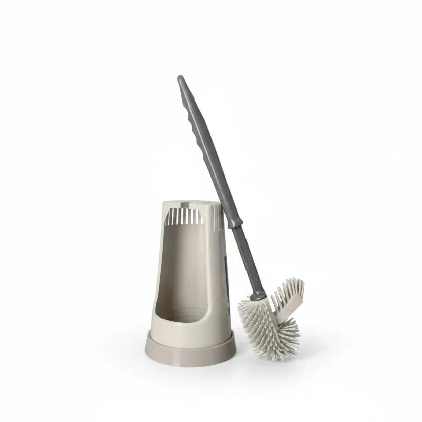 Furce Tualeti / 12x39cm / Bardhe me doreze Gri