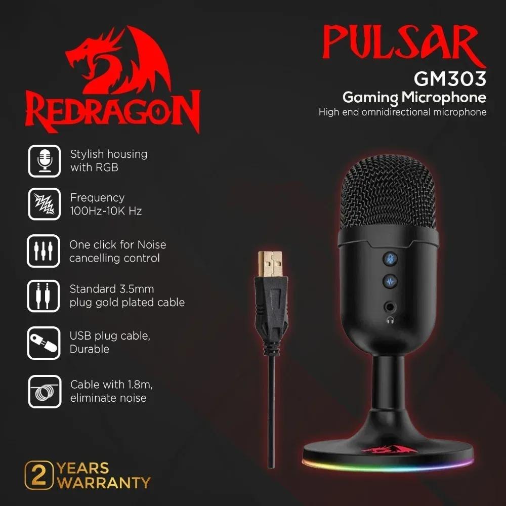 Gaming mikrofon Redragon Pulsar GM303