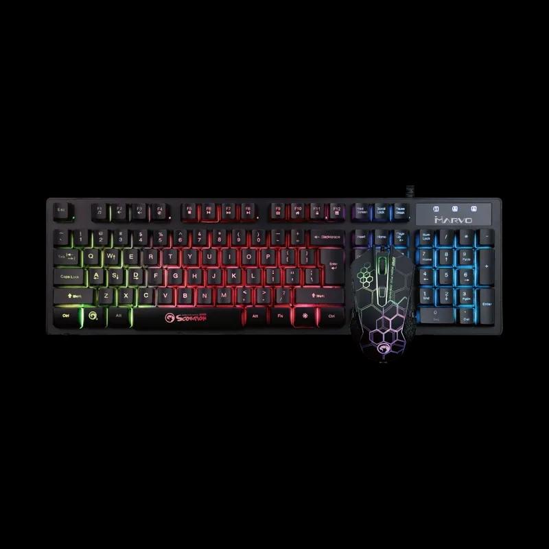 Gaming set tastatura/miš Marvo KM409