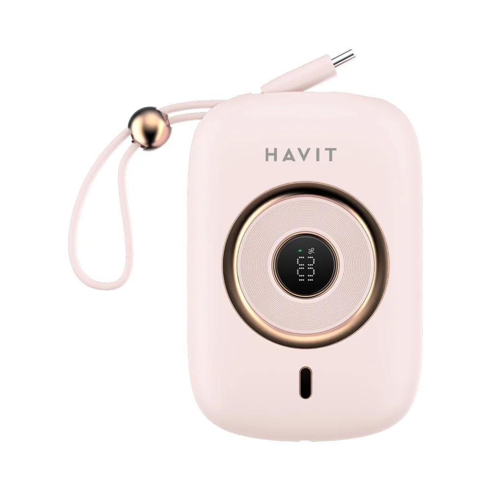 HAVIT PowerBank 35W, 10000mAh PB5214 Pink