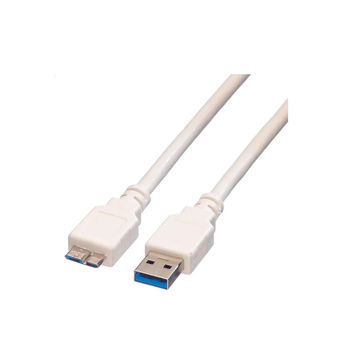 Kabell VALUE USB 3.0 A-Microb ST/ST 0.8M - R&R Computer Services