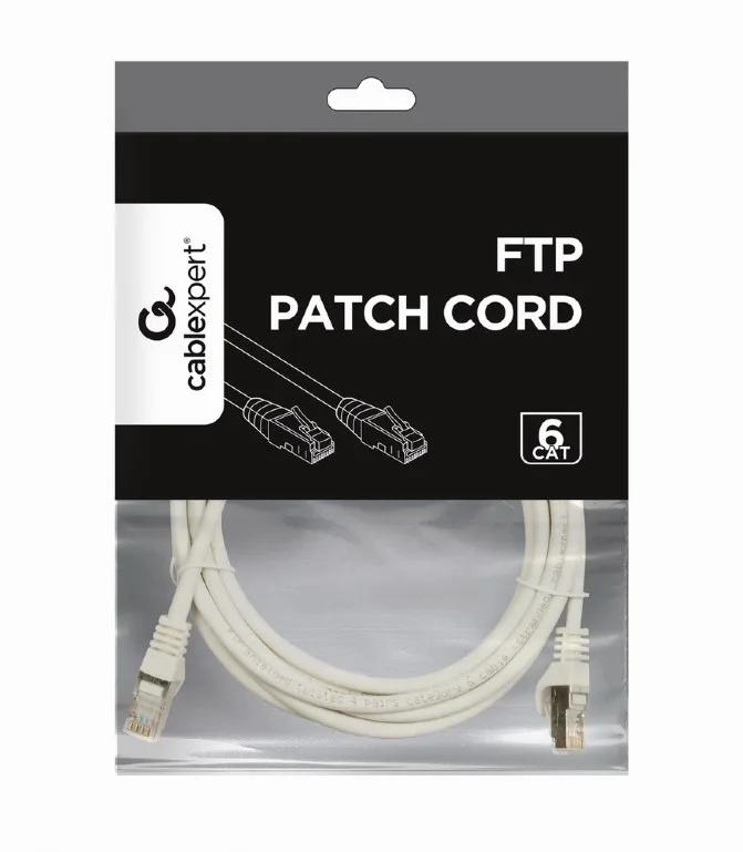 Kabllo GEMBIRD FTP Cat6 Patch Cord, Gri, 5 m (PP6-5M)