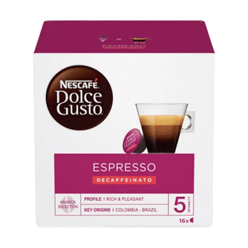 Kapsule Nescaffe DOLCE GUSTO Decaffeinato