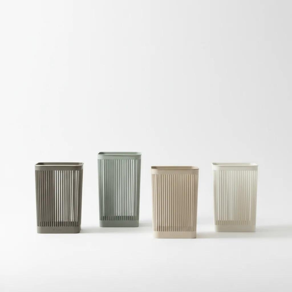 Kosh mbeturinash katror plastik