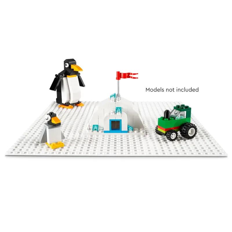 LEGO Classic WHITE Baseplate 11026