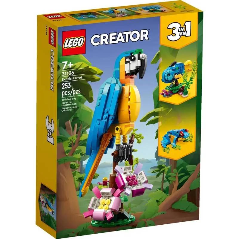Lego Creator Exotic Parrot 31136