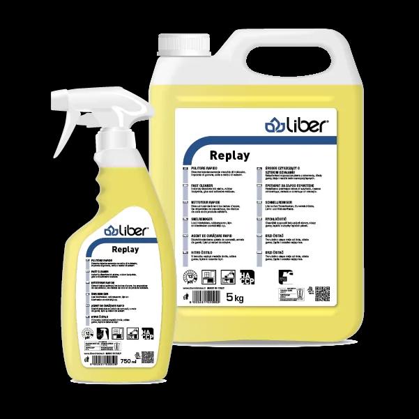 Liber Detergjent per njollat Replay 6x750ml