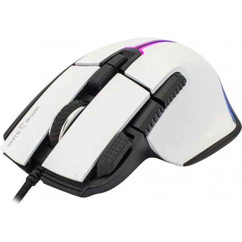 MOUSE Gaming WHITE SHARK GM-9006 Marrok White RGB