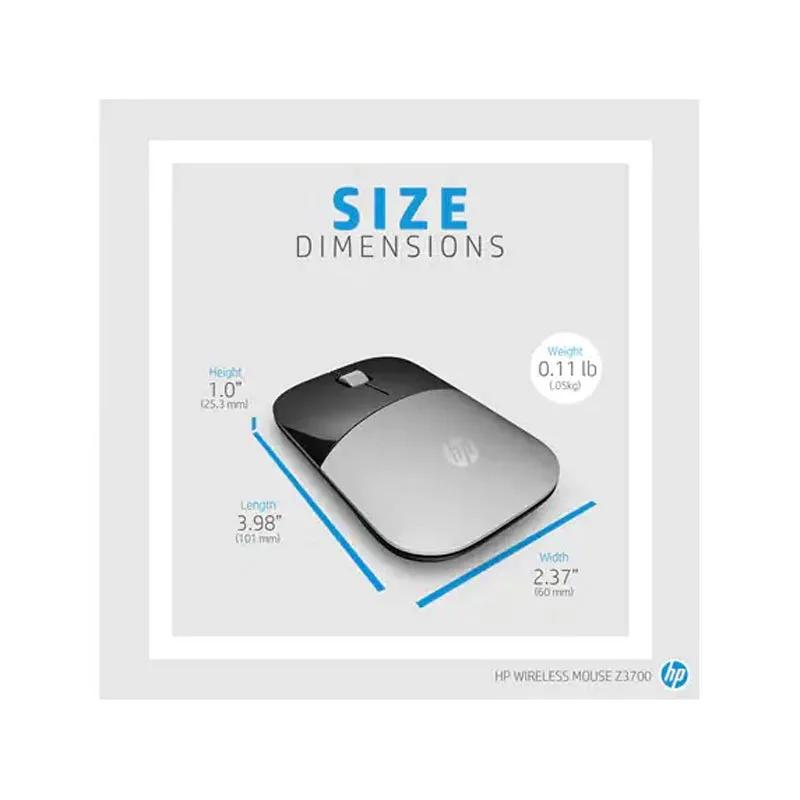 MOUSE HP Z3700 Wireless X7Q44AA Silver