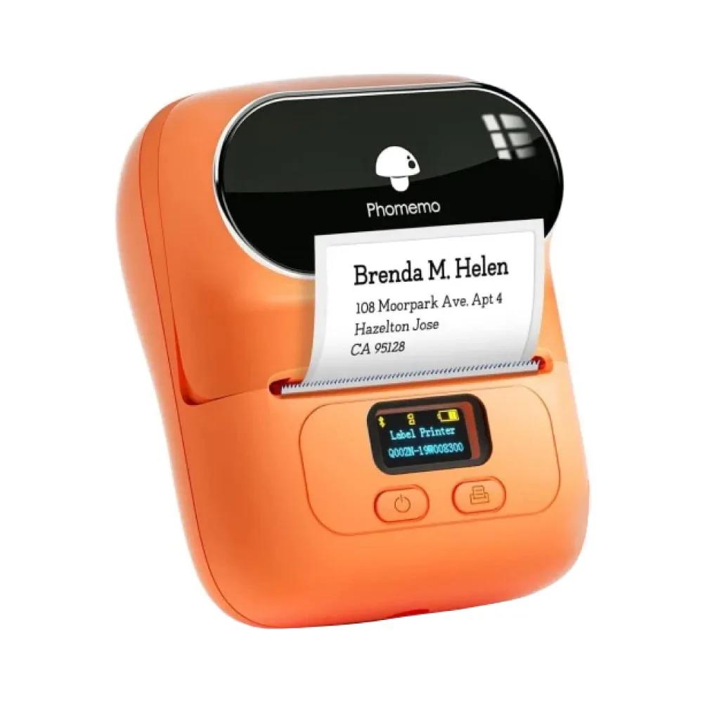 Phomemo M110 Bluetooth Label Printer Orange