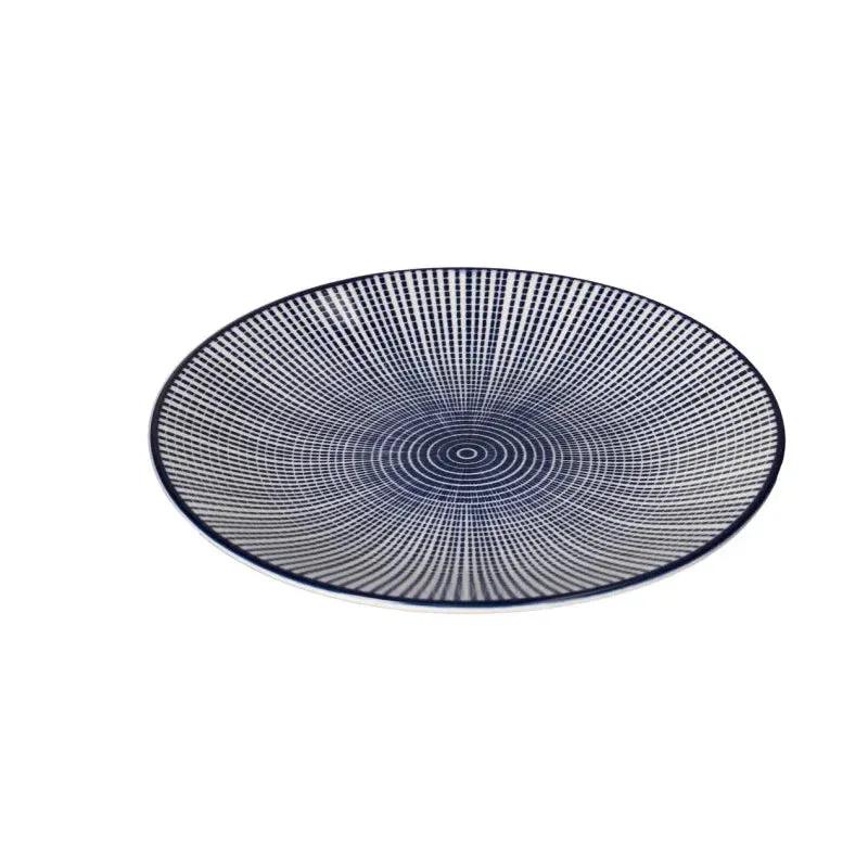 Pjate / 19cm / Bardhe - Blu / Porcelan
