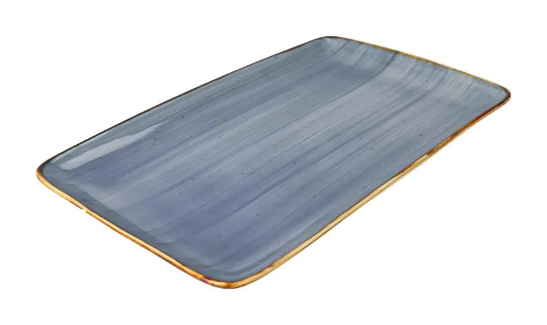 Pjate / 36cm / Blu - Gold / Porcelan / Katrore