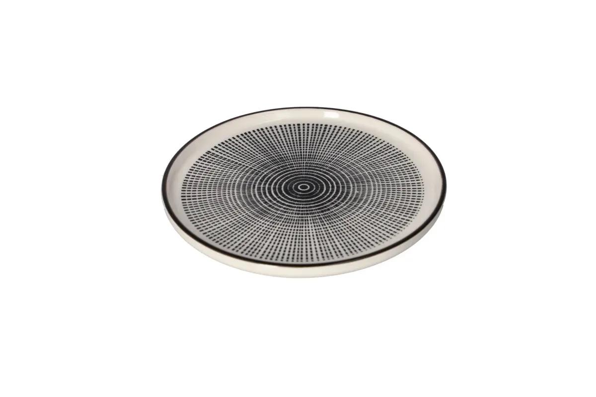 Pjate Embelsire / 15cm & Bardhe-zeze/Porcelan