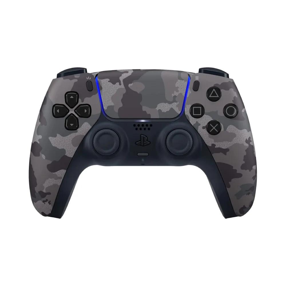 PS5 DualSense Wireless Controller Gray Camouflage