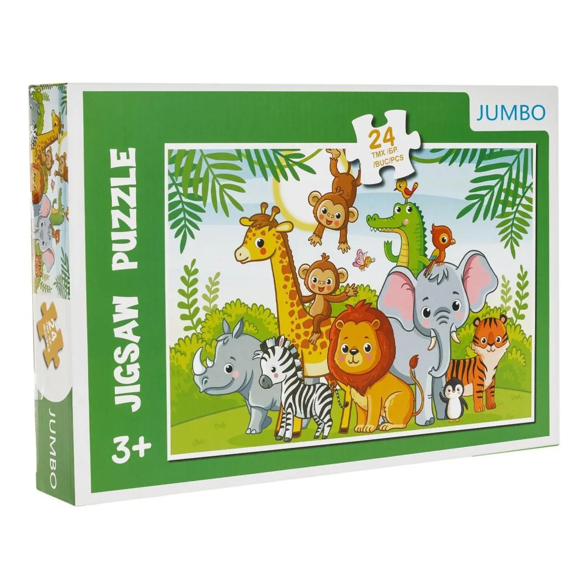 Puzzle kafshe xhungle 24cope