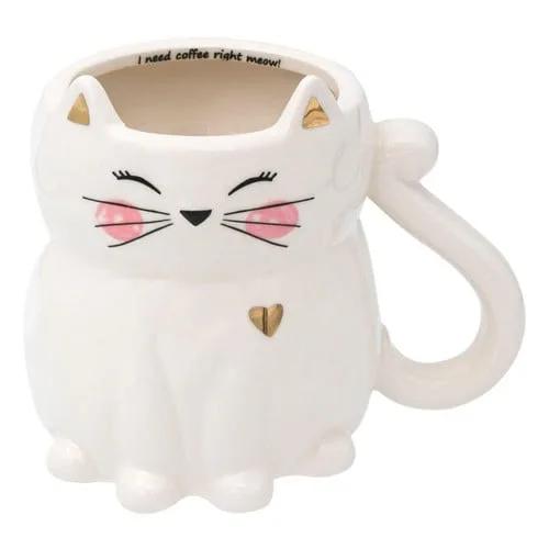 Gotë qeramike 3d Kitty 420ml