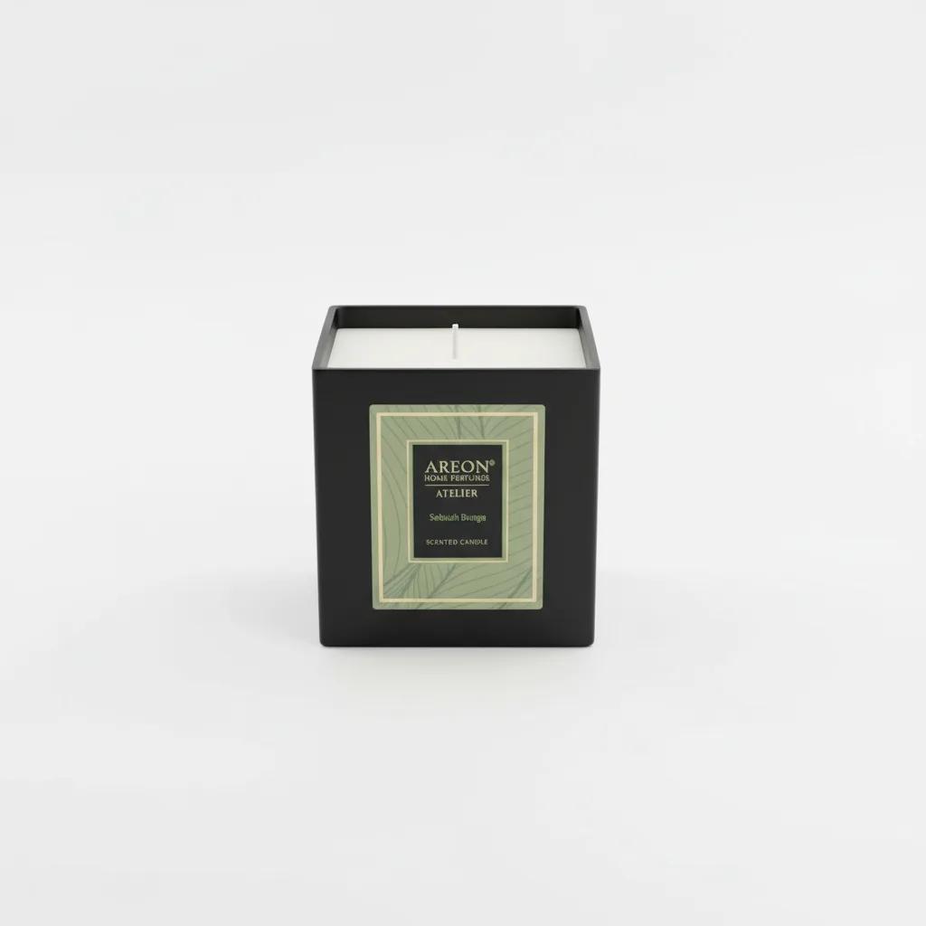 QIRI Aromatik AREON Ceramic Candles Atelier 150G Sebuah BUNGA