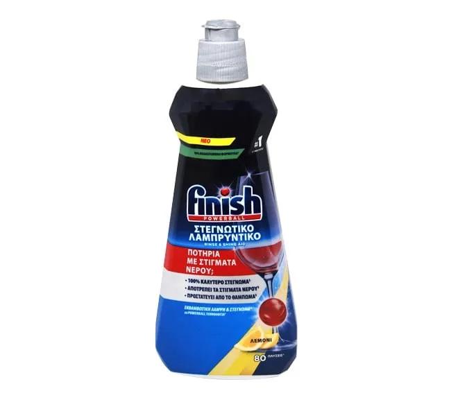 SHKELQYES We need to normalize "Shkelqyes Lavastovilje Finish LIMON 400ML". Brand is SHKELQYES. MPN is 5201347176525 (EAN). The title includes "Lavastovilje" which means dishwasher in Albanian, and "Finish" might be a product line or brand? Actually "Finish" is a brand for dishwasher