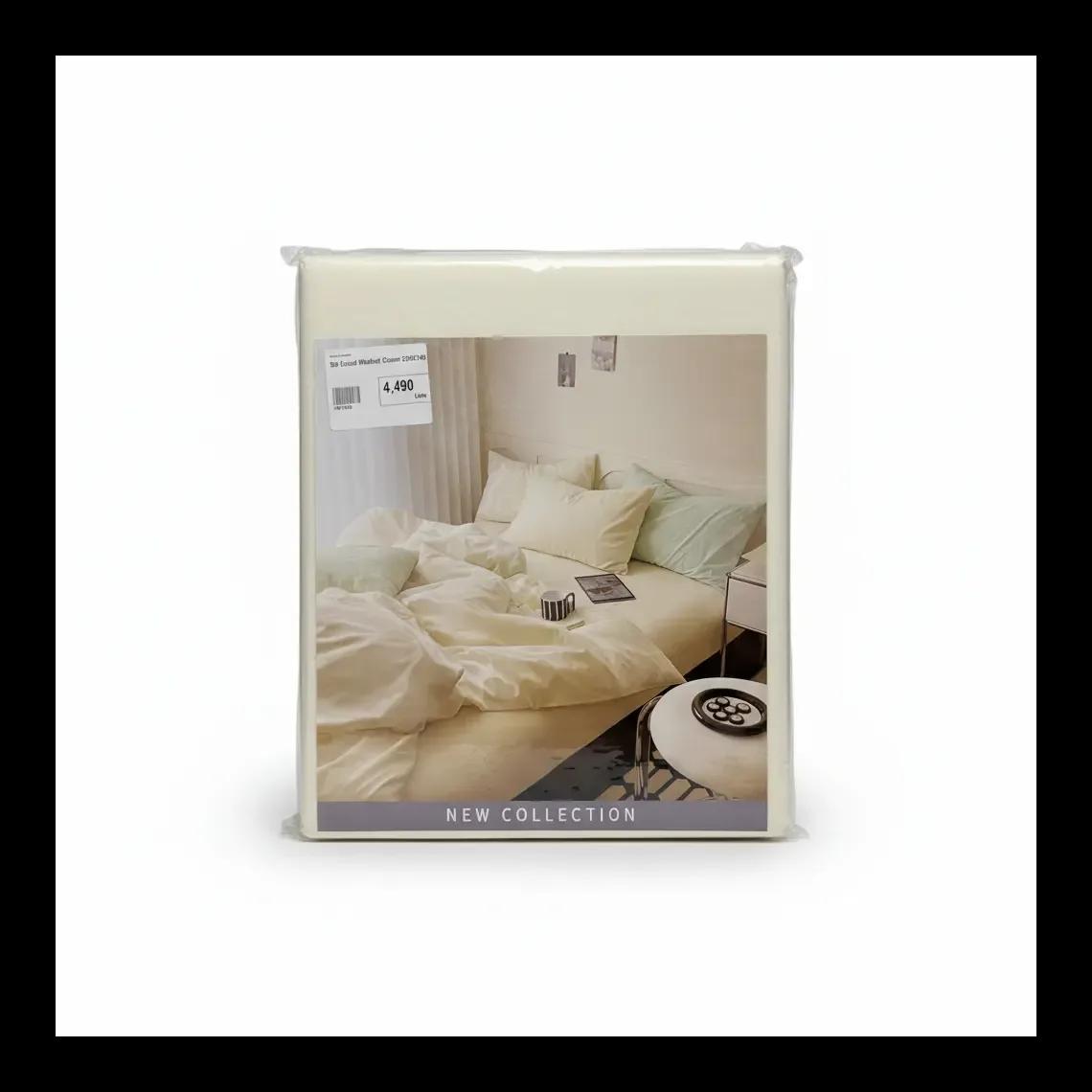 Set Carcaf Washed Cream 220X240