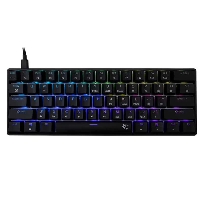 Tastiere WHITE SHARK GK-004121 Shinobi BLACK PLAVI