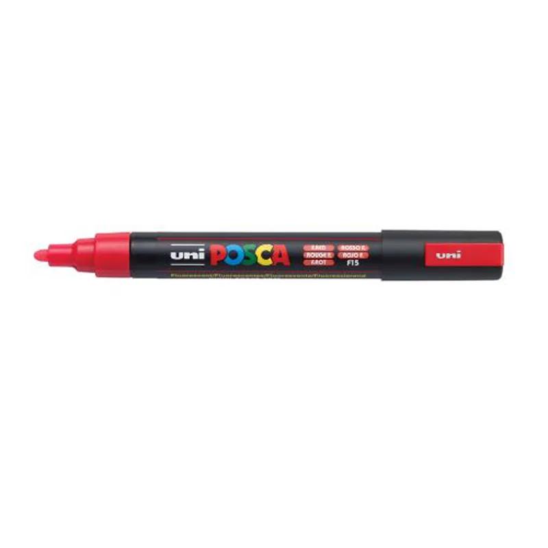 UNI Marker POSCA PC-5M FLUO RED E KUQE