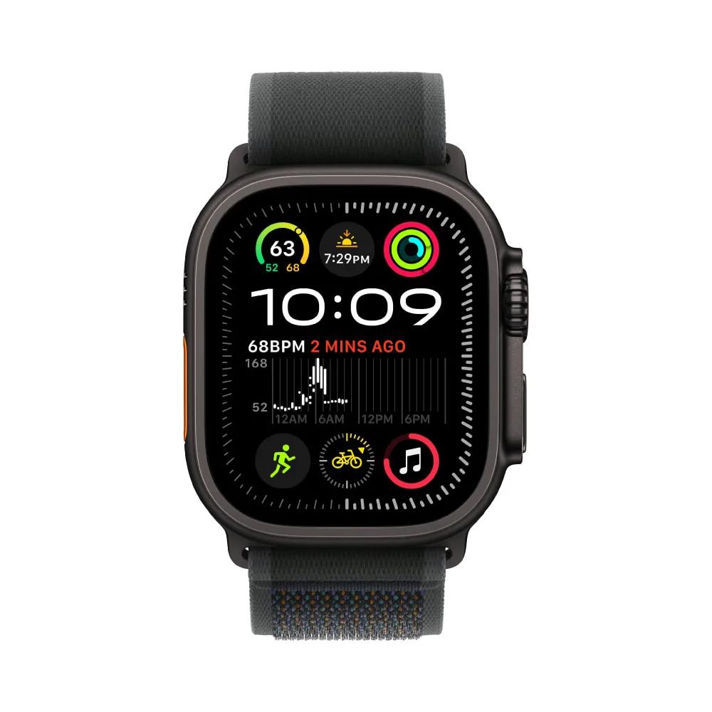 Apple Watch Ultra 2 Black Titanium Trail Loop