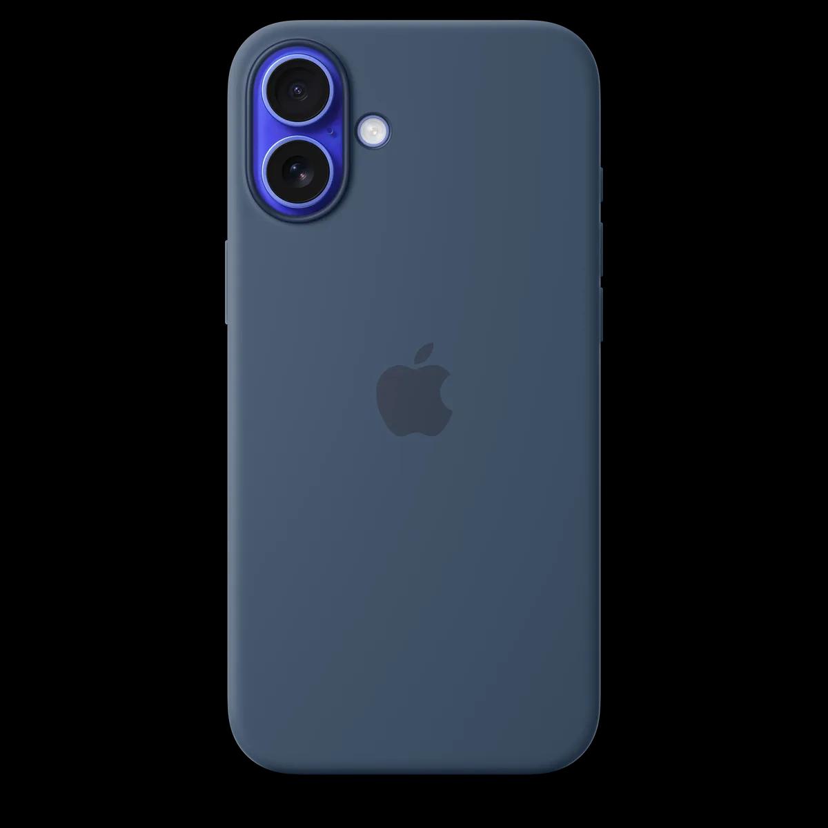 Apple iPhone 16 Plus Silicone Case with MagSafe - Denim