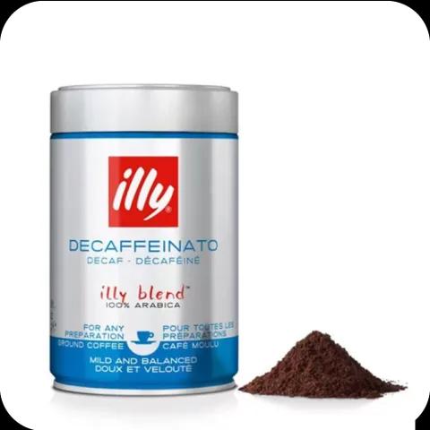 Kafe e Bluar Illy Decaf 250g 100% Arabica