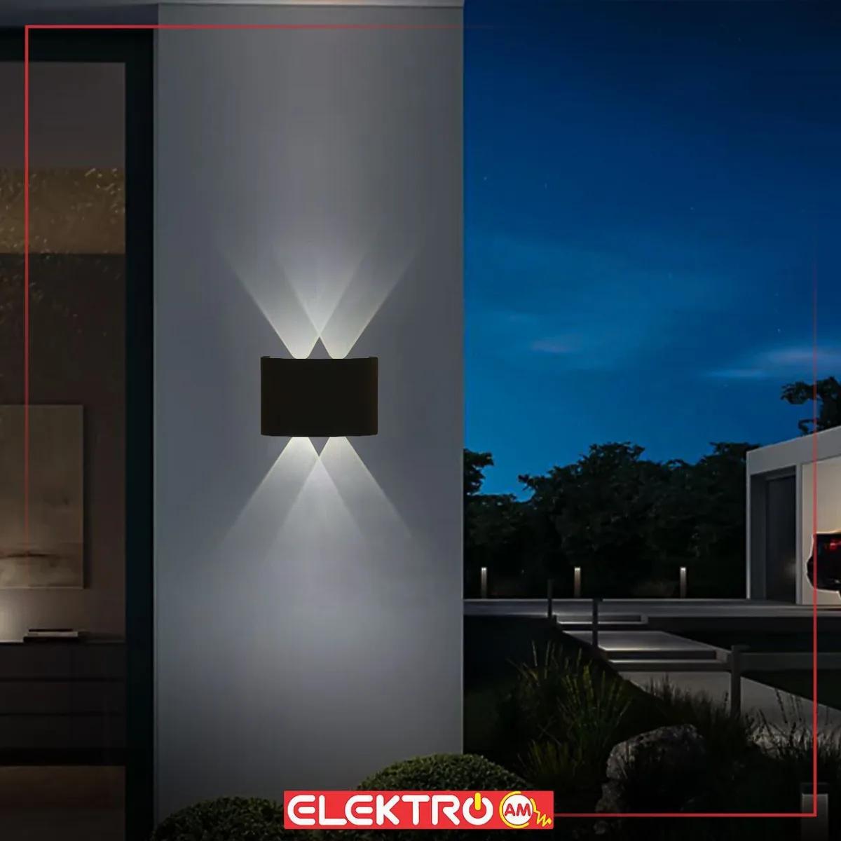 Anësore Muri LED 4W BK