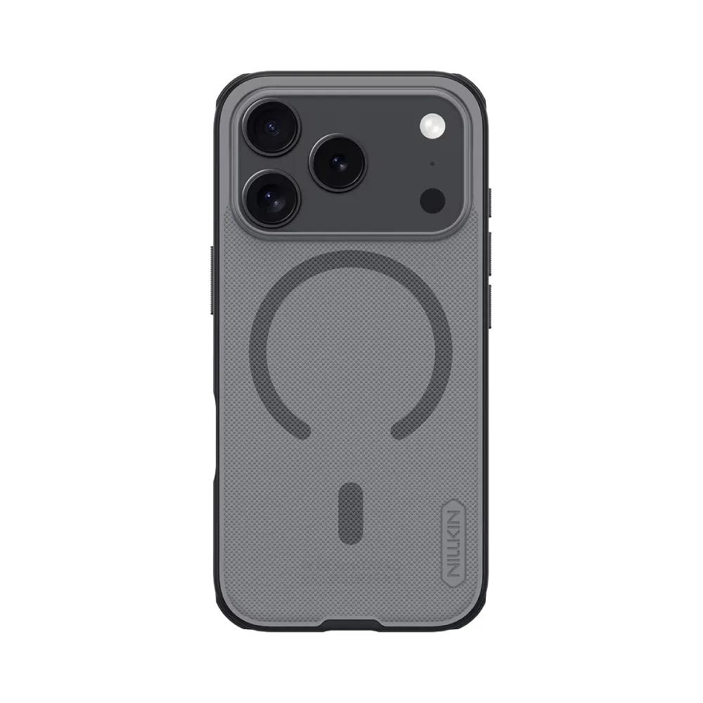 Nillkin Super Frosted Shield Pro Magnetic Case For Apple Iphone 17 Pro Transparent Black