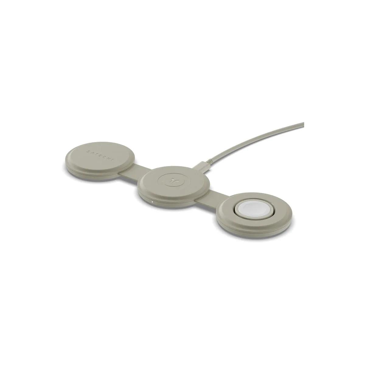 Satechi OntheGo 3-in-1 Wireless Charger - Sand