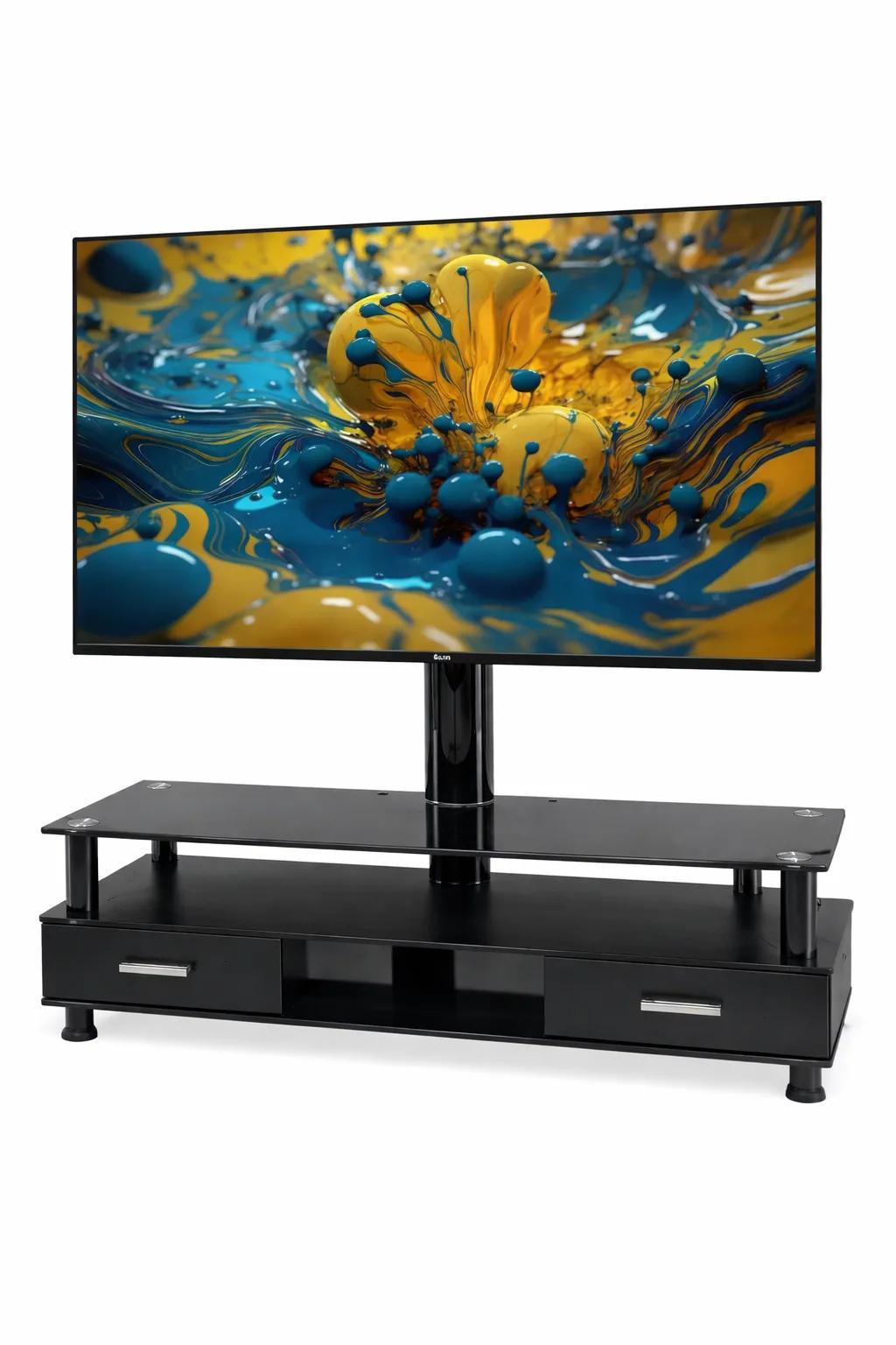 Set TV 100" Livin LV100UHDS 4K Smart Android LED + Tavolinë ETT 04