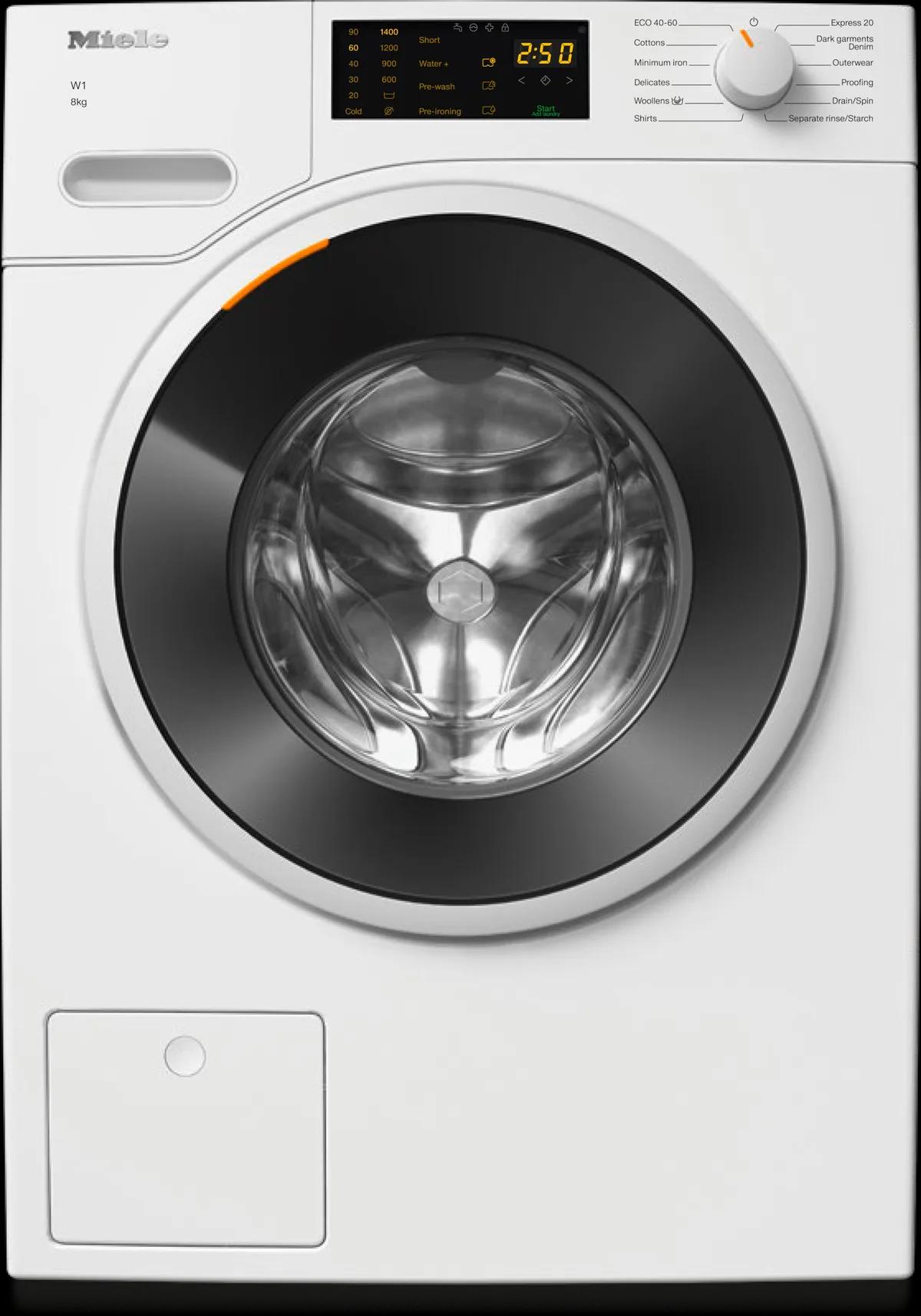 Washing Machine Miele WWD020 WCS 8kg Lotus white