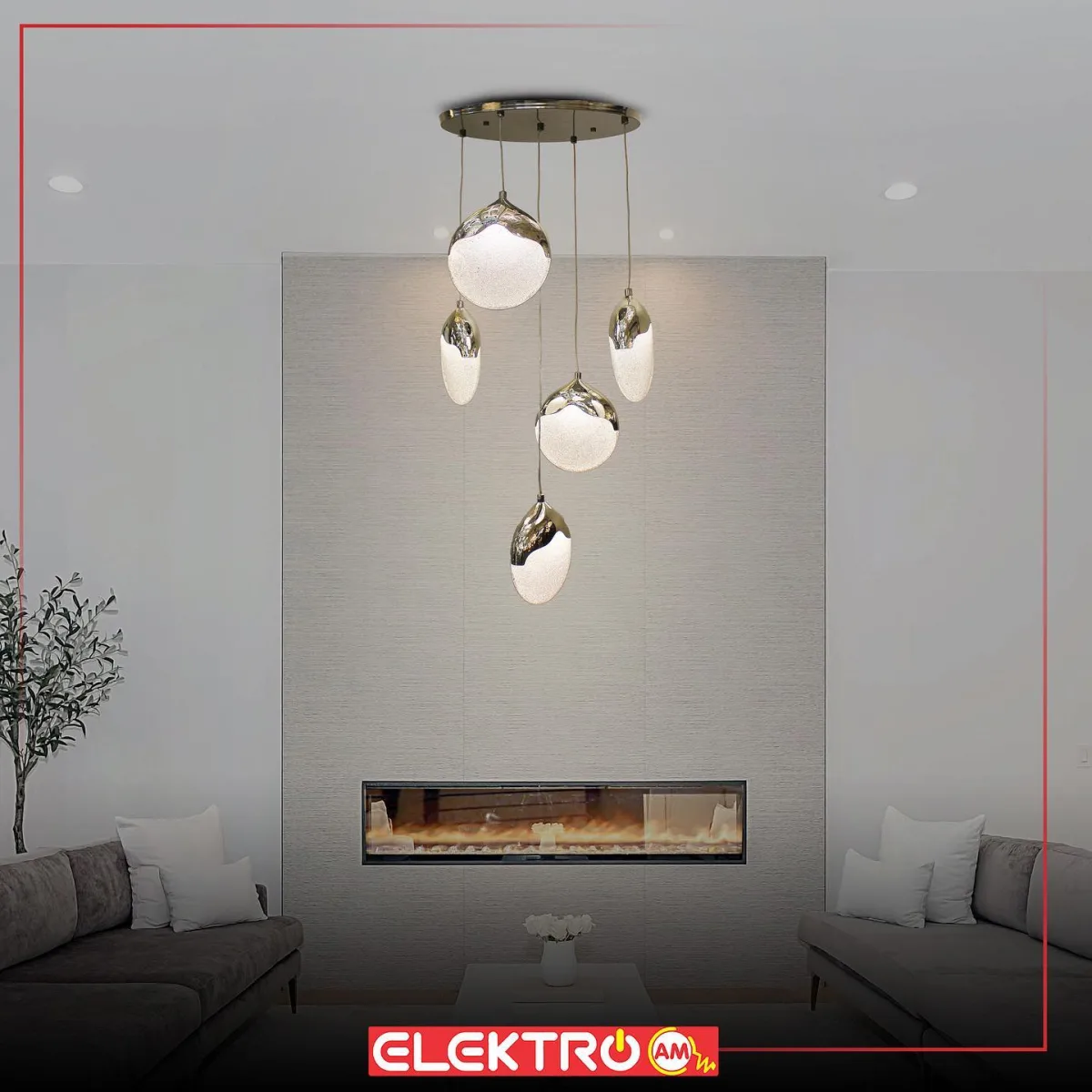 Abazhur i varur LED W04-CH