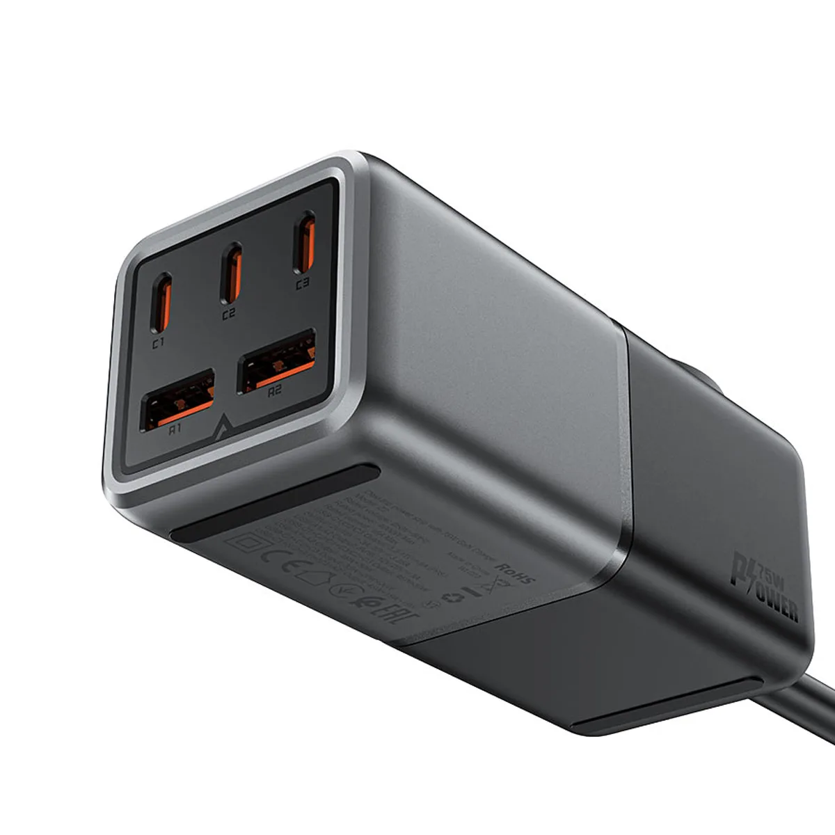 Acefast Z2 PD75W GAN Desktop Charging Adapter - R&R Computer Services