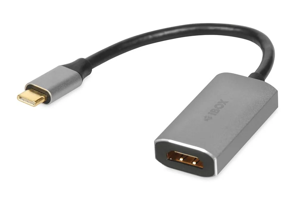 Adapter 0.15M USB-C 3.2 Gen1 to HDMI iBox , up to 4K , IACF4K