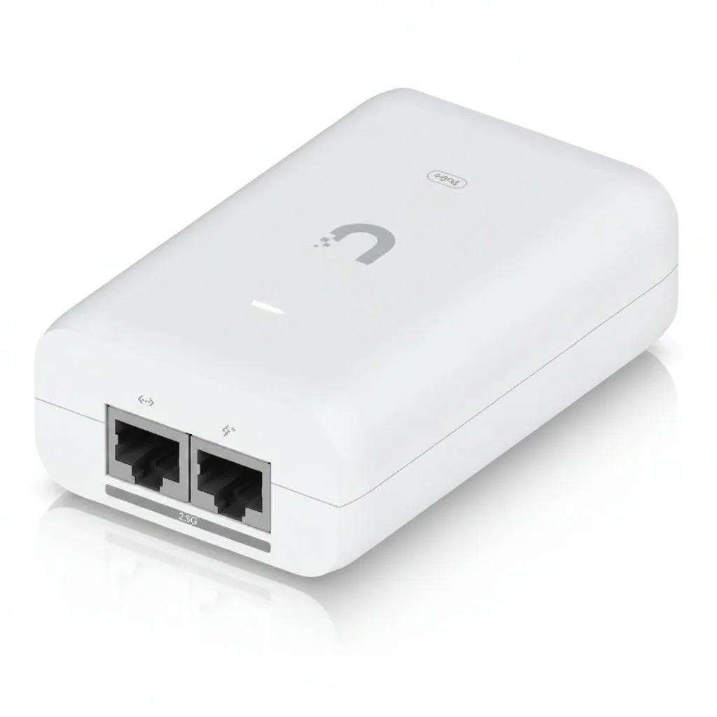 Adapter 2.5GbE PoE+ Injector , Ubiquiti 48V/0.62A , 802.3at up to 30W