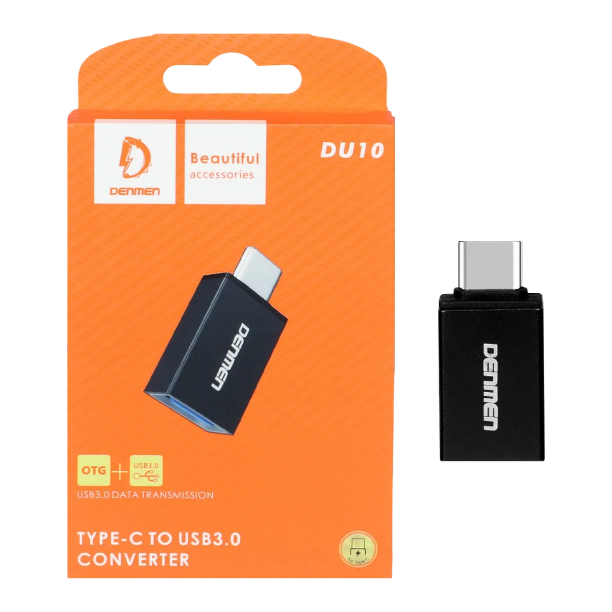 Adapter OTG USB - Type C Denmen DU10
