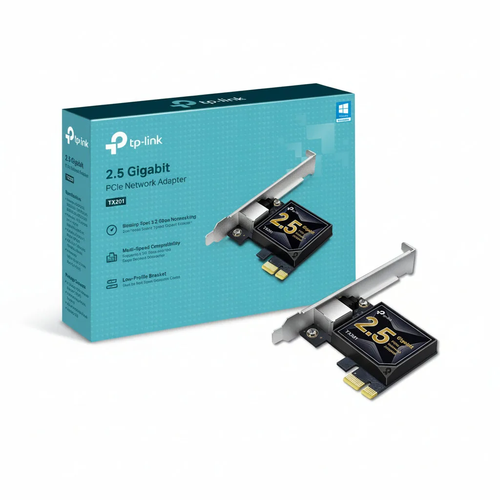 Adapter TP-Link TX201 , 2.5 Gigabit RJ45 Ethernet PCIe Network Adapter