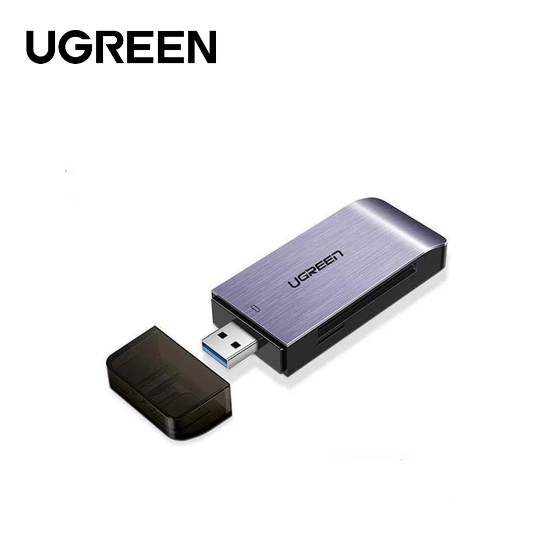 Adapter Ugreen USB-A 3.0 to CARD READER WITH SD/microSD/CF/MS , Black