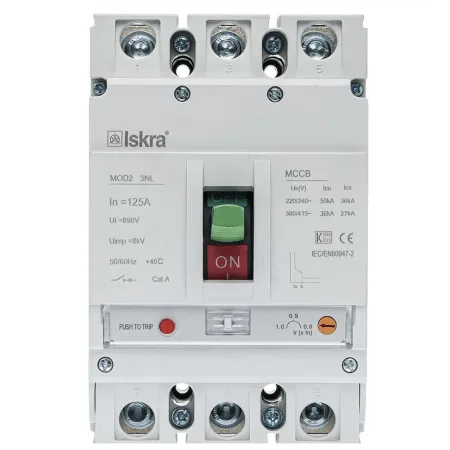 AES Iskra 3P 125A – Siguresë automatike MCCB