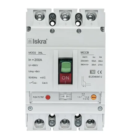 AES Iskra 3P 200A – Siguresë automatike MCCB